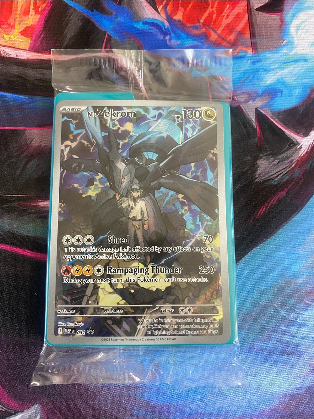 Pokémon- N’s Zekrom Sealed Promo